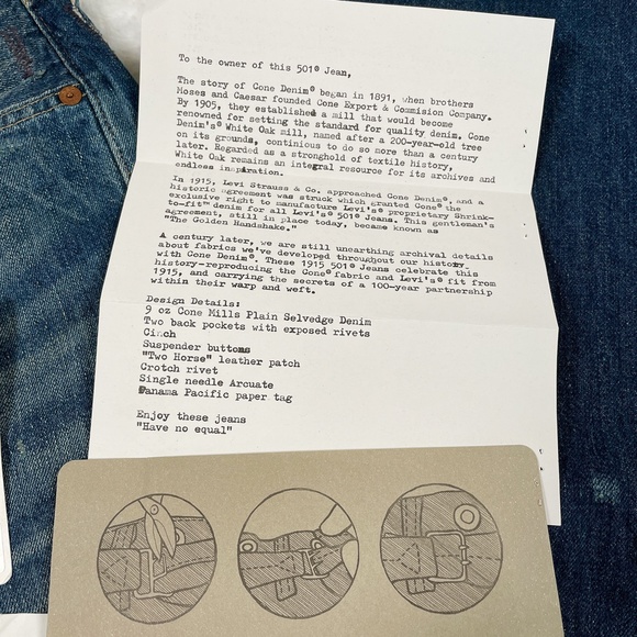 Levi's Vintage Clothing × LVC 501 Selvedge 1915 - Picture 15 of 15